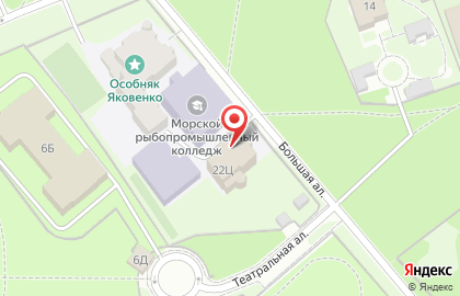 КГТУ Санкт-Петербургский морской рыбопромышленный колледж в Санкт-Петербурге на карте