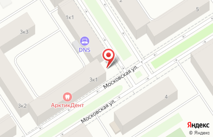 Сервисный центр DNS в Центральном районе на карте
