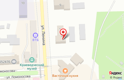 Комитет по физической культуре и спорту в Анжеро-Судженске на карте