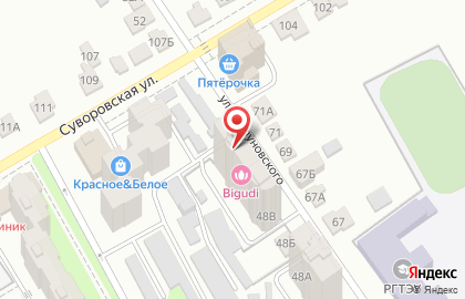 Бухгалтерская фирма "Олигополия" на улице Павлуновского на карте