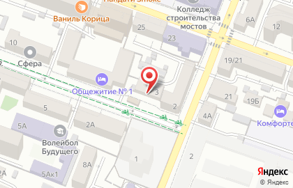 Строительная компания СтройЦентр в Октябрьском районе на карте