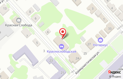 Парикмахерская Краснослободск-Сервис на карте