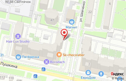 Книжный магазин Лексикон на улице Пушкина на карте