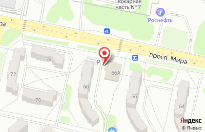 Векса на карте
