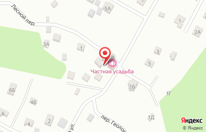 Баня Закрытая частная усадьба на карте
