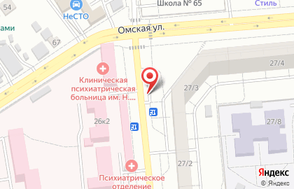 Продовольственный магазин Катюша в Центральном районе на карте