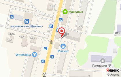 Фирменный магазин замороженных полуфабрикатов Элика на Советской улице на карте