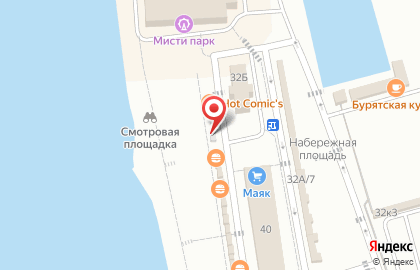 Павильон быстрого питания Hot Comic’s на карте