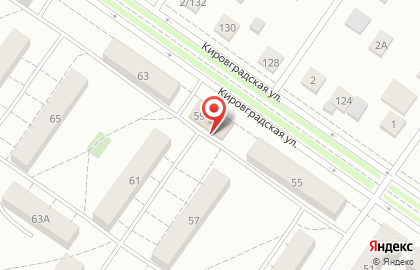 Сосновый Бор на Кировградской улице на карте