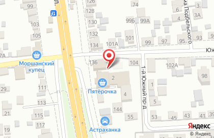 Магазин Окна Двери на Астраханской улице на карте