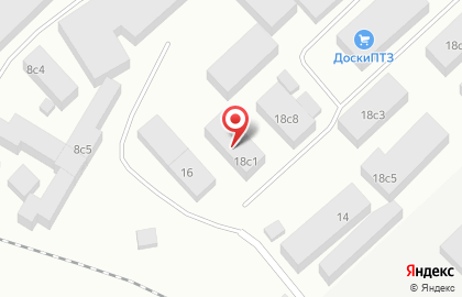 Транспортная компания Полуторка на Заводской улице на карте
