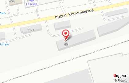 Компания Альтернатива на проспекте Космонавтов на карте