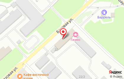 Служба доставки суши и пиццы Панда Роллс на карте
