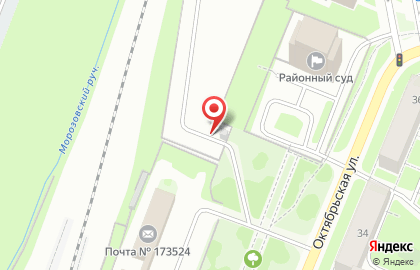 Автостоянка в Великом Новгороде на карте