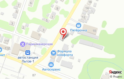 Магазин Красное & Белое в Курске на карте