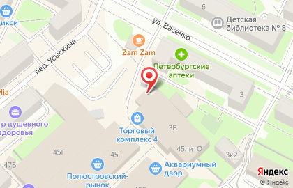 Интернет-магазин Доброе утро на Полюстровском проспекте на карте