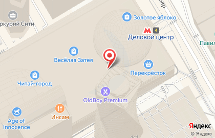 Ювелирный магазин Sokolov на Пресненской набережной на карте