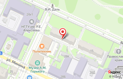 Информационный портал для нижегородских родителей НН-Мама.ru на карте