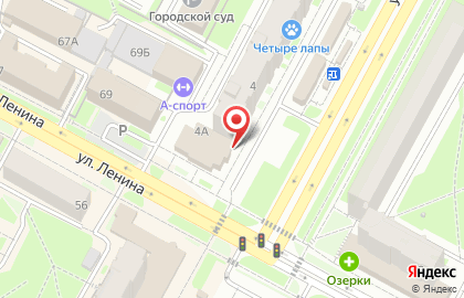 Магазин ilfumo на улице М.Горького на карте