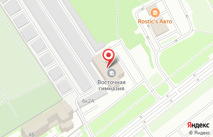 Гаражные кооперативы Нева на карте
