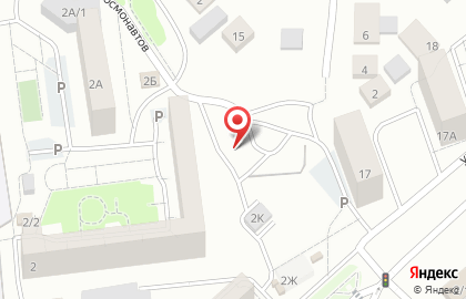 Автостоянка в Красноярске на карте