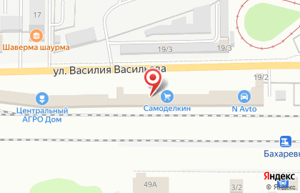 Центр джута и крепежа джута и крепежа на улице Василия Васильева на карте