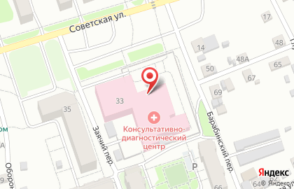 Столовая в Барнауле на карте