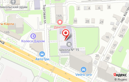 Спортивный клуб киокусинкай каратэ Белый тигр на Торговой площади на карте
