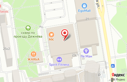 Школа танцев Успех на карте