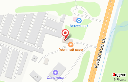 Сервисный центр Dynamics на Киевском шоссе на карте