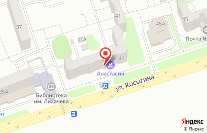 Парикмахерская Анастасия в Новоильинском районе на карте