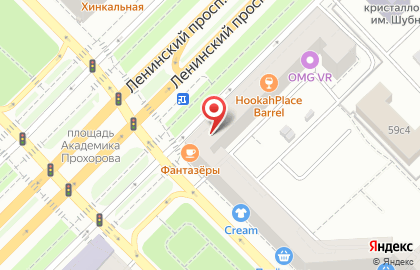 Фирменный салон белорусских кухонь Кухни зов в Гагаринском районе на карте