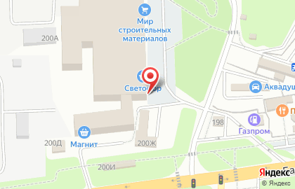 Сеть киосков по продаже кваса и лимонада Староминский квас на Баклановском проспекте на карте