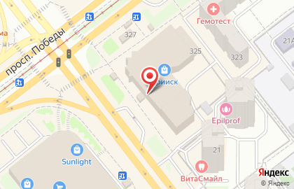 Салон товаров для активного отдыха Спортал в Калининском районе на карте