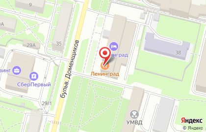 Ресторан Ленинград на карте