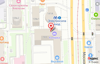 Сервисный центр SSP-Сервиc на Московском проспекте на карте