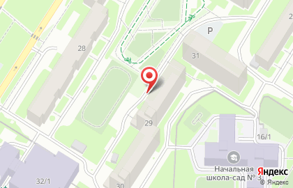 Парикмахерская Миледи в Ханты-Мансийске на карте