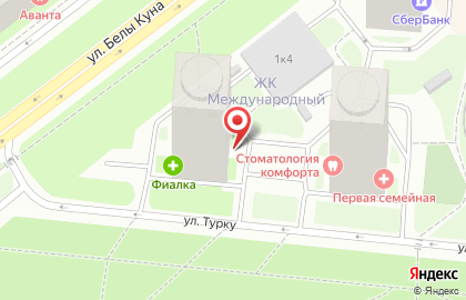 Салон красоты VITAmin во Фрунзенском районе на карте