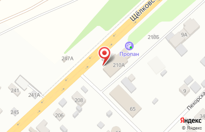 Фирменный магазин пиротехники Русский Фейерверк на Щёлковском шоссе на карте