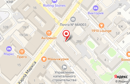 SubWay на Киевской улице на карте