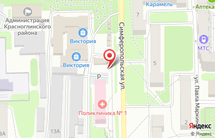 Киоск мясной продукции Мяснушка на карте