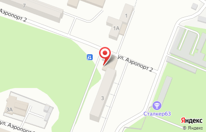 Клуб активного отдыха Атака в Кировском районе на карте