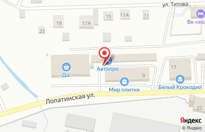 Автосервис Планета в Москве на карте