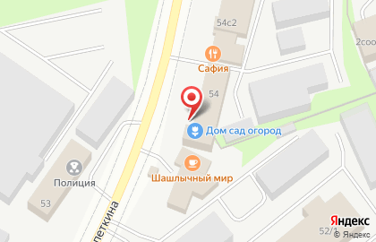 Столовая в Сургуте на карте