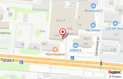 Бизнес-центр Статус в Железнодорожном районе на карте