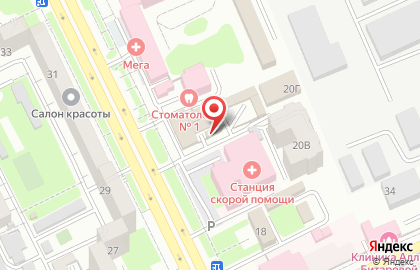 Столовая Баркад на карте