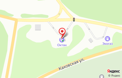 АЗС Октан на Угольной улице на карте