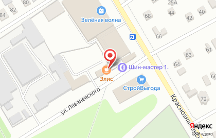 Автостоянка Эллис на карте