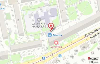Магазин фруктов и овощей на улице Петра Мерлина на карте