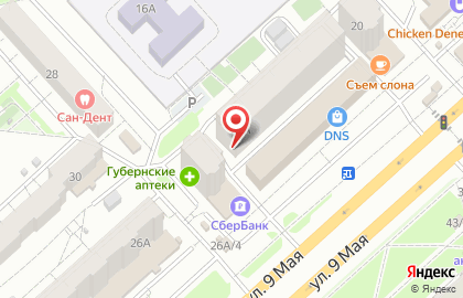 Магазин Зоомир в Советском районе на карте